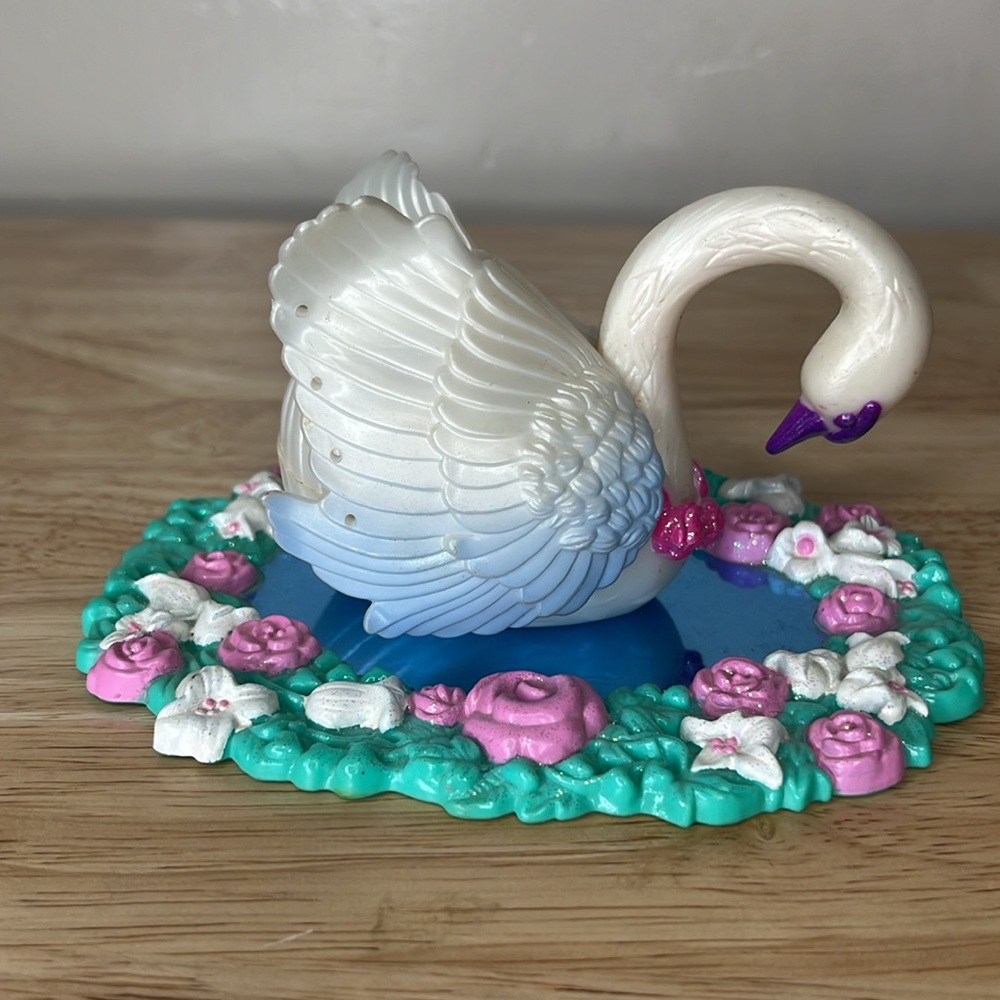 Vintage Fairy Winkles Magic Mirror Swan Kenner 1993 Play Set - Picture 4 of 11